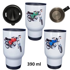 Simson S51 grün blau rot Kaffeetasse Becher Thermobecher DDR Geschenk Sausewind