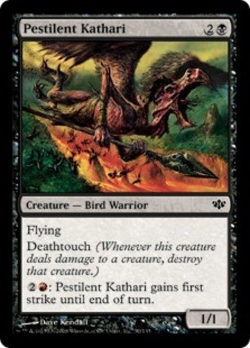 Pestilent Kathari - Conflux #50/145 MTG Magic The Gathering - Picture 1 of 1