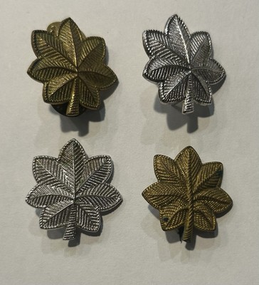 USAF LIEUTENANT COLONEL/MAJOR COAT RANK INSIGNIA 4 Piece set
