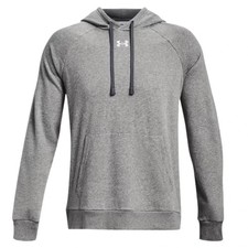 Boys Under Armour Rival Fleece Hoodie 1379792 Youth Medium Castlerock NEW w tags