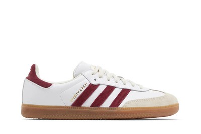 adidas Sporty & Rich x Samba OG White Core Burgundy IF5660 Available Now