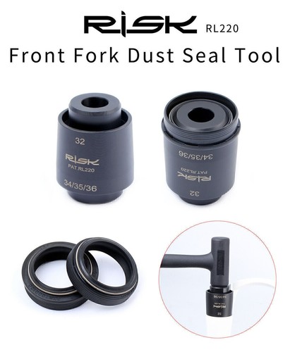 4 In 1 Mountain Bike Front Fork Dust Seal Install Tool For 32/34/35/36mm Pipe - Picture 3 of 10