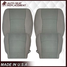 2013 2014 2015 2016 2017 2018 For Dodge Ram SLT Front In Gray Cloth Seat Cover