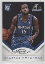 2013-14 Panini Prestige Silver Bonus Shots Shabazz Muhammad #174 0c2