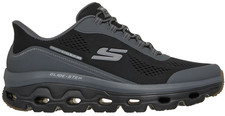 Skechers Men's Slip-Ins: Glide-Step Sole-Glover Peak Black/Charcoal Wide Width