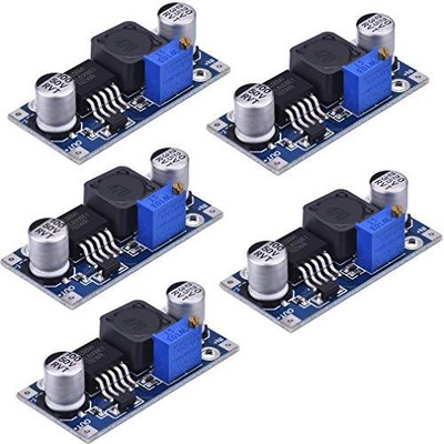 5 Stück XL6009 DC-DC einstellbares Boost-Modul DC3,0-30 V auf DC5-35 V Ausgangsspannung