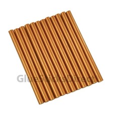GlueSticksDirect® Copper Metallic Colored Glue Sticks Mini 5/16 X 4" 24 sticks