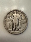 1917 Standing Liberty Silver Quarter Type 1 VG - Fine Uncertified