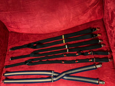  Lot of 4 Vtg Men  s Suspenders /Other Made in USA
