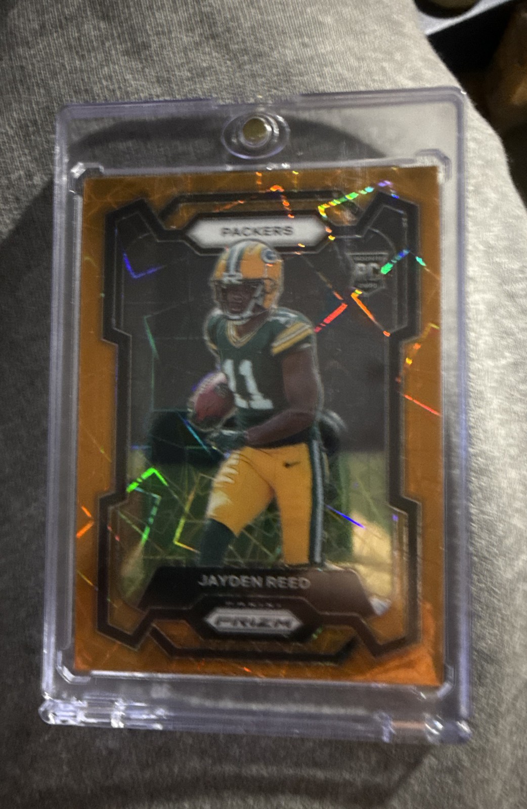 Jayden Reed Panini Prizm #334 Lazer
