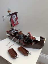 Lego Castle 7048 Troll nave da guerra incompleta. Senza figurine. Completo al 90%