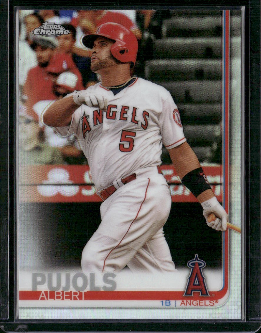 2019 Topps Chrome #27 Albert Pujols Refractor