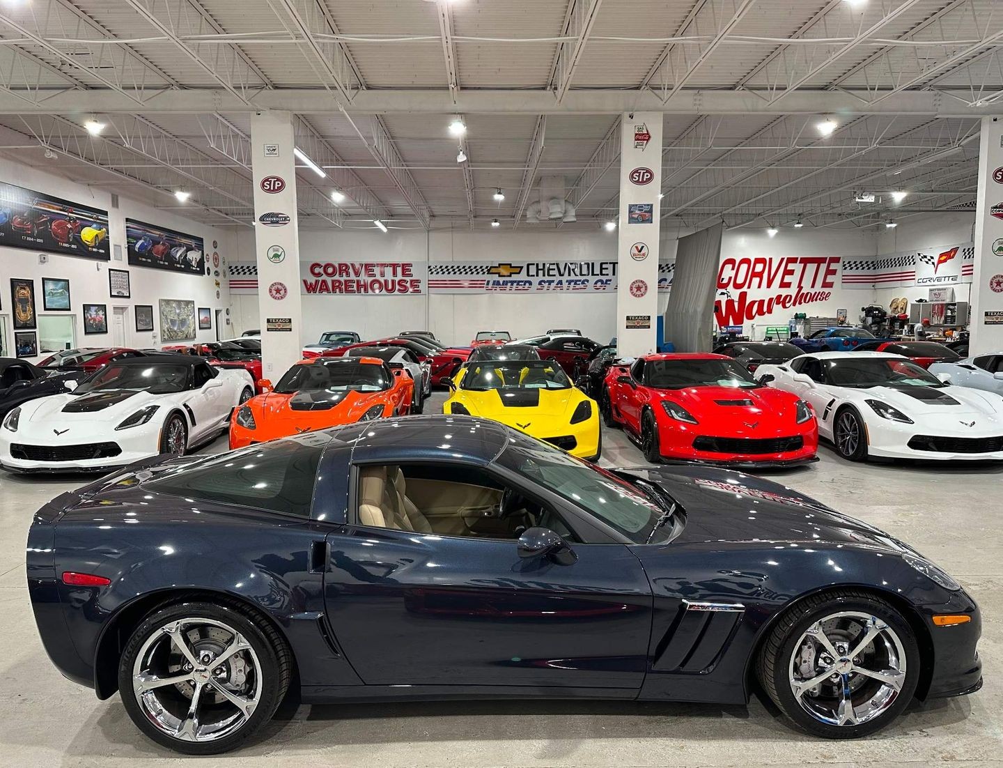 2013 [GXH] Night Race Blue Metallic Chevrolet Corvette   | C6 Corvette Photo 7