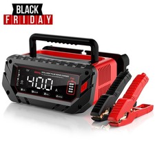 40Amp Battery Charger, 6V/12V/24V Lithium, Lifepo4, Lead Acid Battery Maintainer