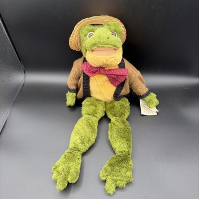 Ganz Cottage Collectibles Floyd the Frog 20  Plush by Lorraine 1996 VTG NWT
