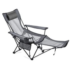 Reclining Camping Chair, 4 Adjustable Positio...