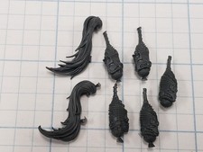 Warhammer 30k Legio Custodes ARMORY Bits Custodian Guard Helmet Head Lot AR01