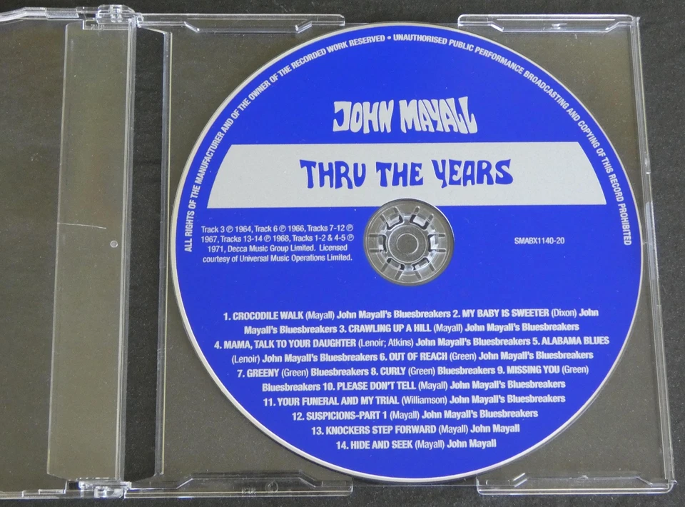 John Mayall: The First Generation 1965-1974 (Limited Edition 35 CD Box) (neu) - Bild 4 von 4