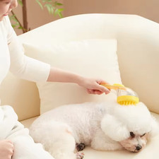 Pet Bathing Brush for Dog Cat Soft Silicone Massager Shower Bathing Brush Clean