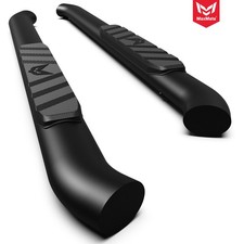 3.5 Oval Nerf Bar Side Steps For 09-18 Ram Reg Cab