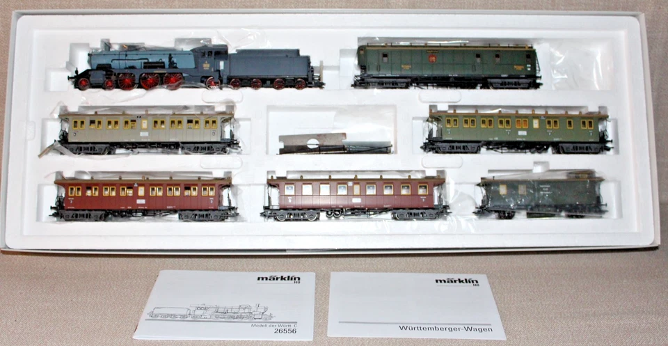 Märklin H0 26556 Württembergischer Schnellzug mfx / Sound OVP Neuwertig 130 - Bild 2 von 4