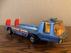 MATCHBOX Super Kings Transporter Vintage Toy Car K-13-2 K-114 K-2/5 1975 Blue