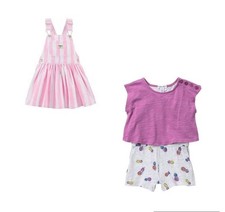 Bundle of toddler overall and romper