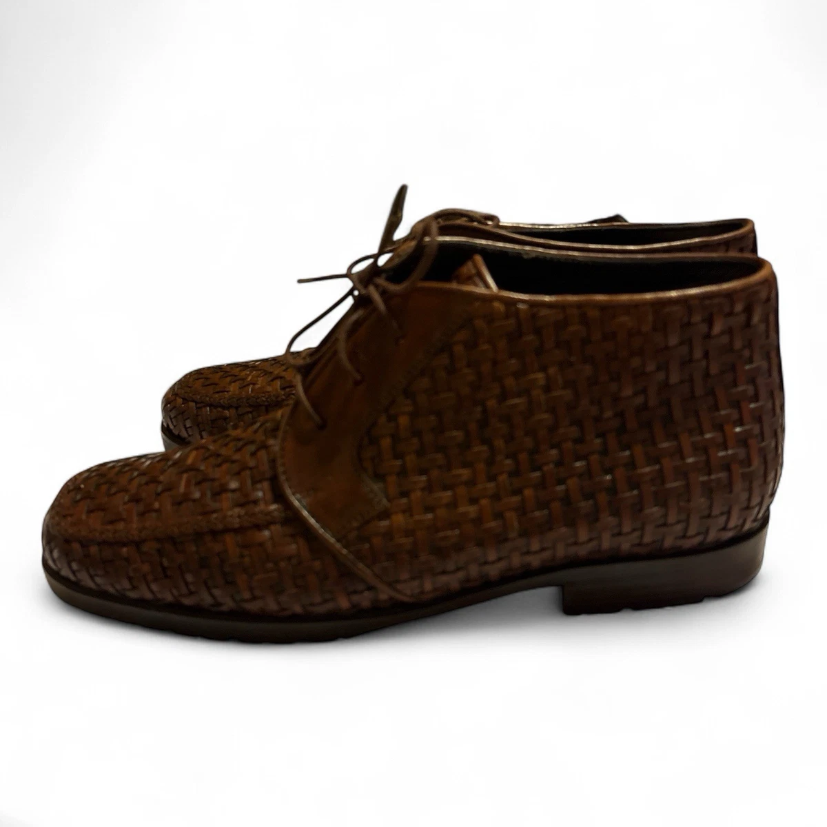 Cole Haan‎ Vintage Womens Chestnut Chukka Ankle Boots Size 9M Vintage Cole Haan Boots In Women main image 2