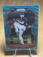 2021 Panini Prizm - Max Scherzer #32 Teal Wave Prizm
