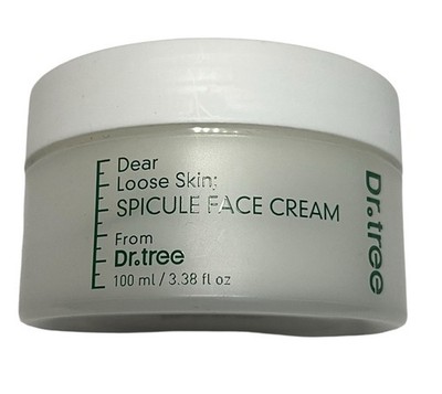 DR. TREE ~ DEAR LOOSE SKIN SPICULE FACE CREAM ~ 3.38 fl oz Healthy