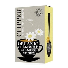 Image of Clipper Organic Infusion Chamomile Tea 20 Bags Herbal Tea