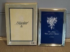 SILVER PLATE PHOTOFRAME by JULIANA COLLECTION 5" x 7"