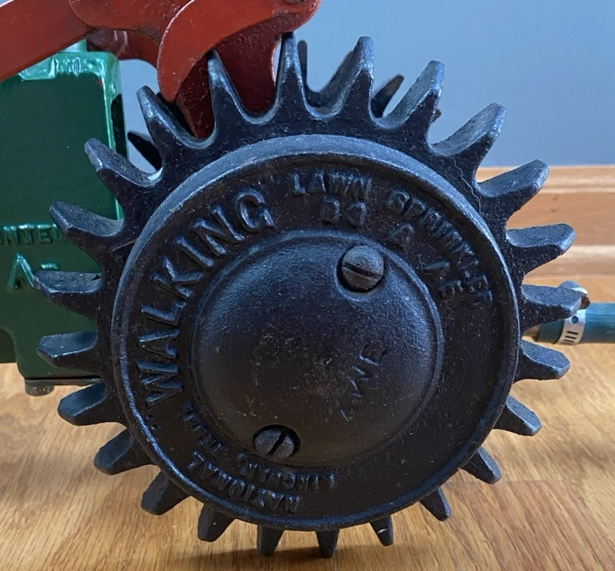 Aspersor para caminar National modelo A5 tractor verde Lincoln NE de colección leer como está Foto 2 de 4