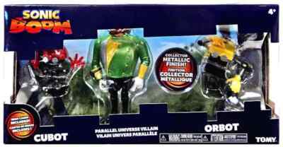 Sonic 3'' Figure Diorama - Parallel Universe Villain, Cubot & Orbot