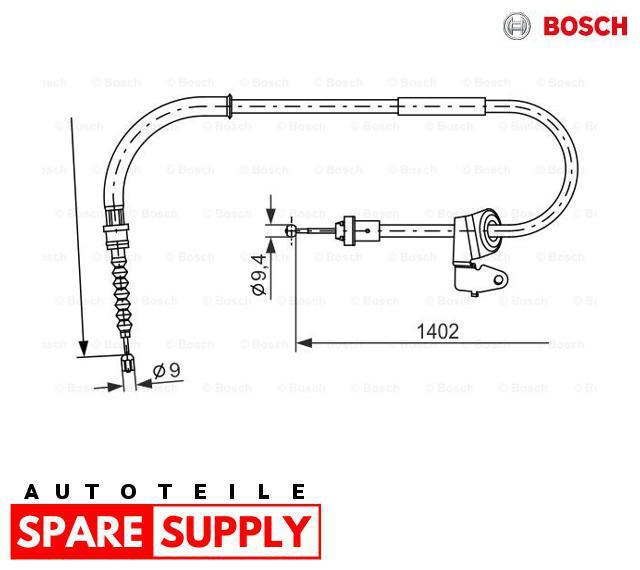 Bosch Bremsseil 1987482226 - Original Ersatzteil
