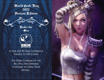 BIG DOG INK GOTH DAY #2 NAOMI URSA MINOR KARL LIVERSIDGE VARIANT