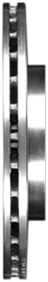 Rotor de freno de disco compatible con Volkswagen Cabriolet Jetta Scirocco BENDIX 1981-1993 Foto 2 de 2