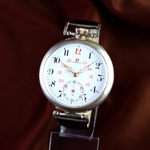 Vintage Men's Watch Omega Classic Style Antique Marriage Swiss Wristwatch