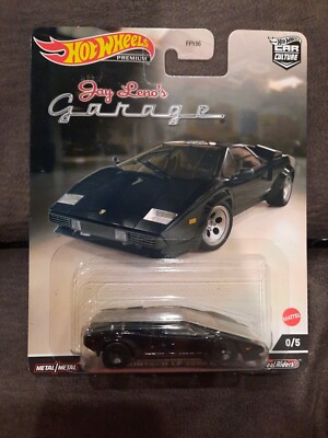 Hot Wheels Premium Lamborghini Countach LP 5000 QV Jay Leno's