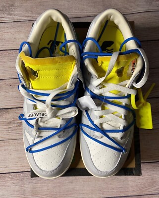 Size 12 - Nike Dunk Low x Off-White Lot 10 of 50 2021 195240887778