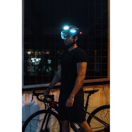 Casco Bici E Bike con Luce Lumos Ultra E-Bike lunar-white M L da 54 a 61 cm - Foto 11 di 15
