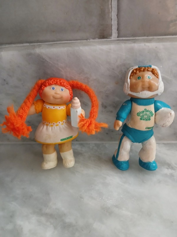 Cabbage Patch 1992 Posable Action Figure Dolls