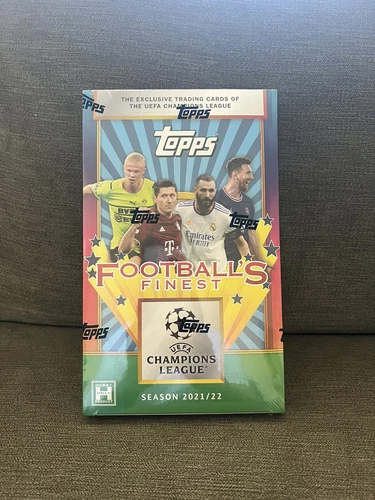 2021-22 TOPPS FOOTBALL'S FINEST FLASHBACKS UEFA CHAMPIONS LEAGUE SEALED