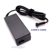 65W Blue Tip Laptop Charger For HP Pavilion 15-ab008na Adapter 4.5mm x 3.0mm Pin