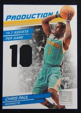 2010-11 DONRUSS Production Line #42 CHRIS PAUL RELIC /399