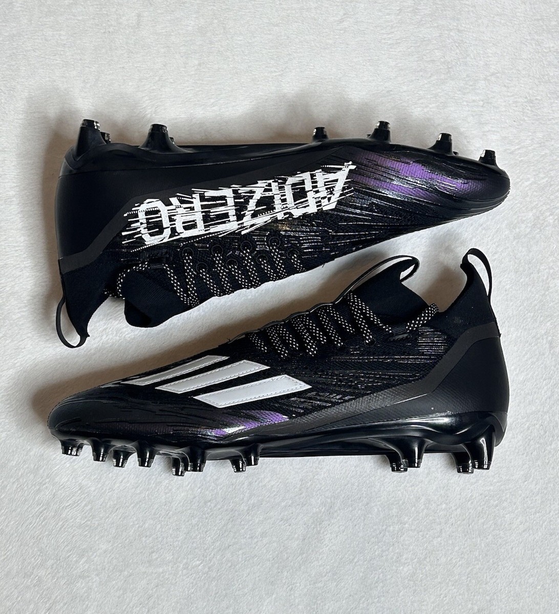 Adidas Adizero Primeknit Core Black Football Cleats HP8861  display picture 3