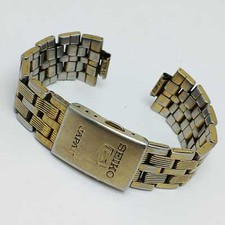 11 mm Seiko 7S26-01R0 Stainless Steel 3238-G.E Vintage Watch Bracelet IMA125WSI2