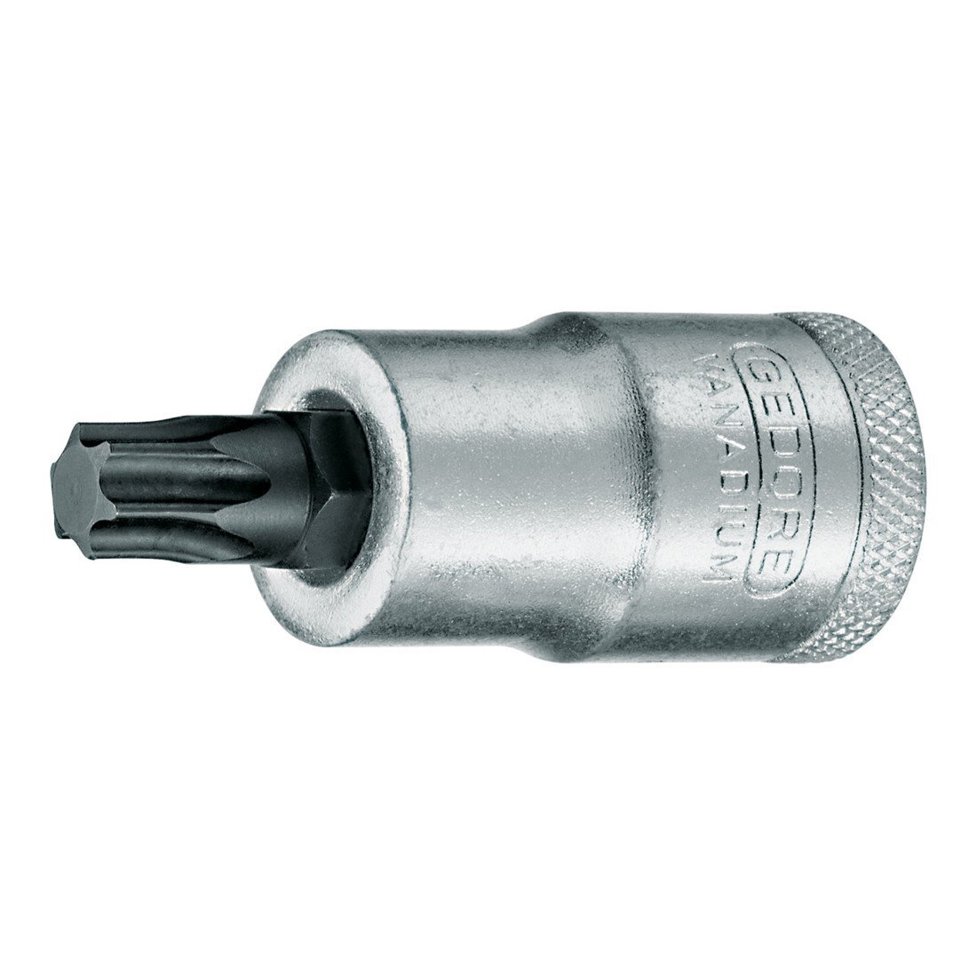 GEDORE Inserto Cacciavite, Inserto Torx Interno, Corto, T50 8.83 mm, 1/2 pollici