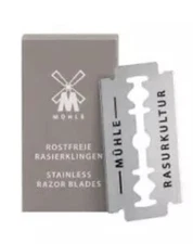 MÜHLE 10 Blades pack Safety Razor Shaving Blades 1 Pack Of 10 Blades Only