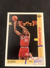 1991-92 Upper Deck #114 BO KIMBLE Los Angeles Clippers
